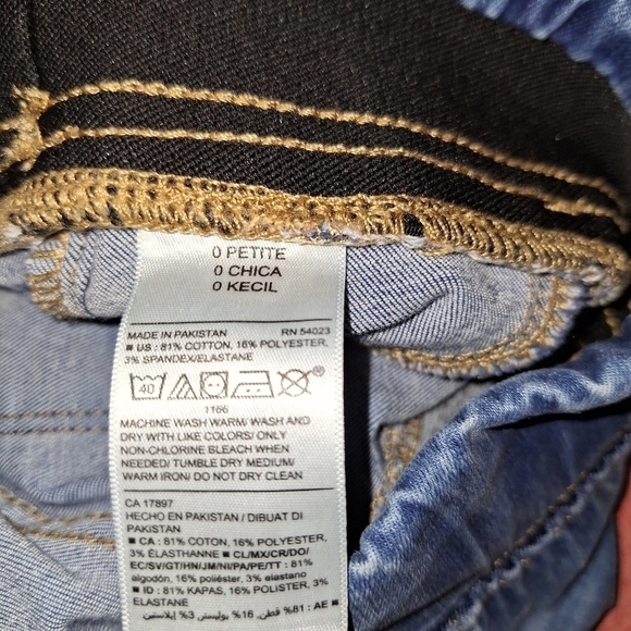 Old navy jeggings size 0 - Picture 6 of 6